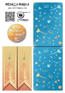 medalla día del padre Letrimagia